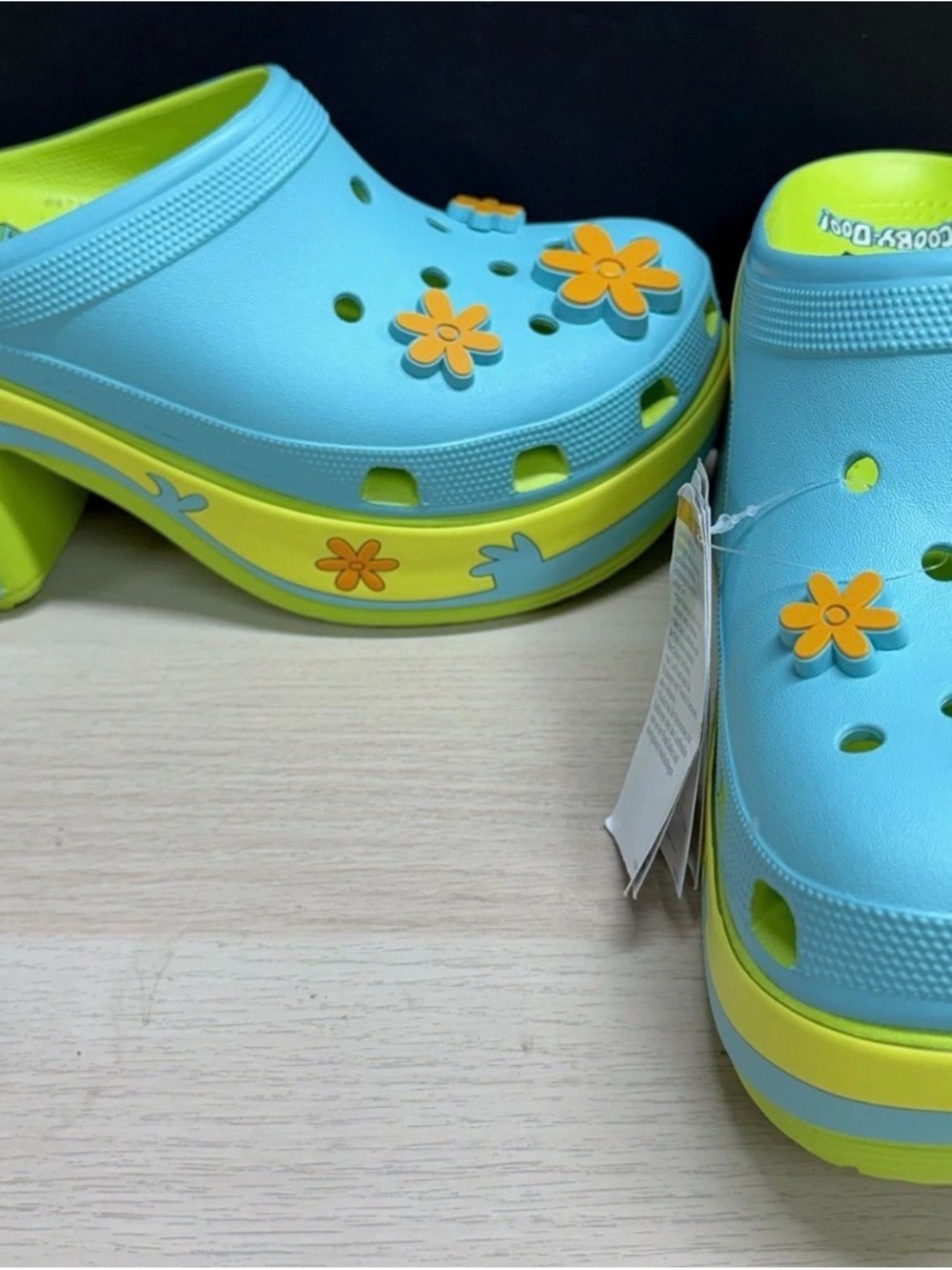 Crocs Scooby-Doo Mystery Machine Siren Clog Platform M11/W13 New w/ Tags HTF